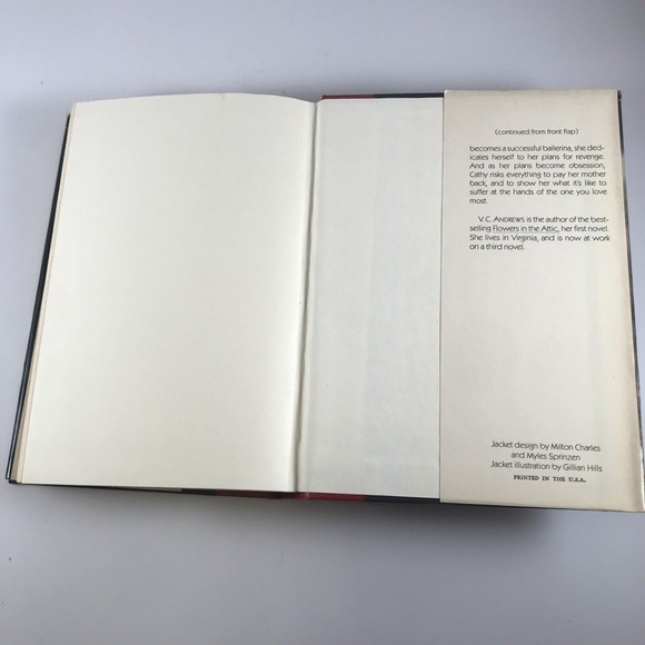 Petals on the Wind by V.C. Andrews 1980 Book Club Edition Hardcover Dust Jacket - Picture 6 of 8